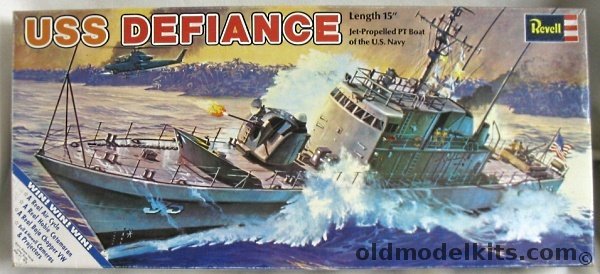 Revell 1/130 USS Defiance  - US Navy Jet Propelled PT Boat - Bagged, H435 plastic model kit